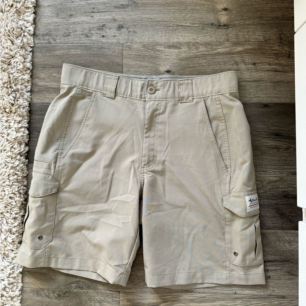 MENS BIMINI BAY OUTFITTERS FISHING SHORTS SIZE 34